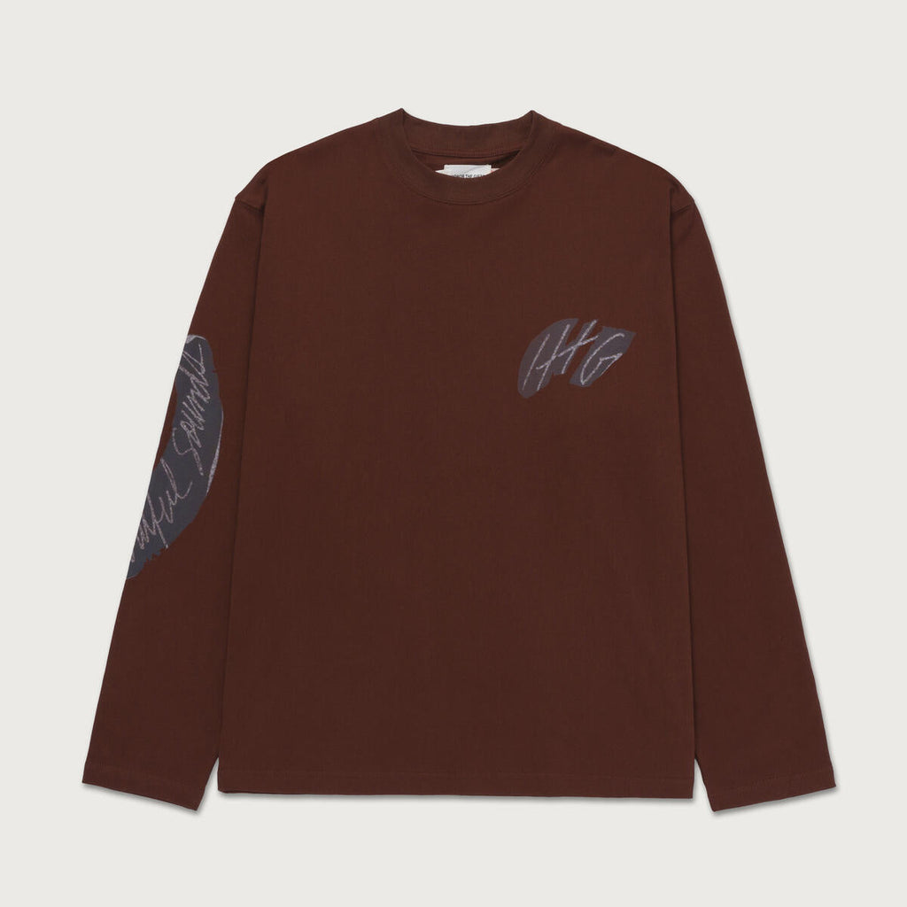 Honor The Gift Music Collage LS Tee