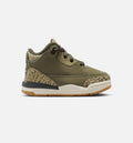 Air Jordan 3 Retro Medium Olive Infant & Toddler Lifestyle Shoe - Medium Olive/Sequoia/Neutral Olive/Sail