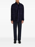 Ferragamo suede blouson
