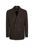 Circolo 1901 double-breasted peak-lapel blazer