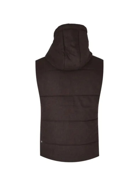 Gran Sasso hooded quilted gilet