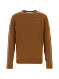 Valentino Garavani cable-knit VLogo sweater