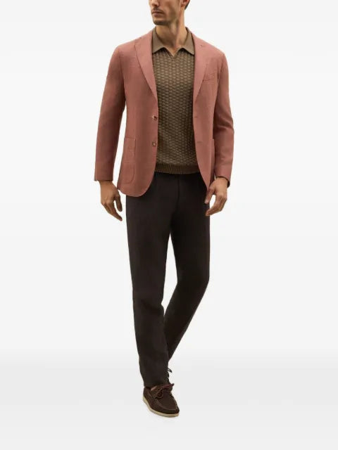 Boglioli Oxford K-Jacket unstructured blazer