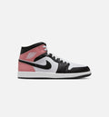 Air Jordan 1 Mid Men's – White/Rust Pink/Black