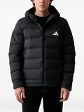 adidas hooded padded jacket