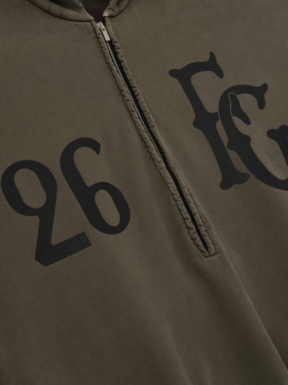 Baseball Club Half Zip Hoodie