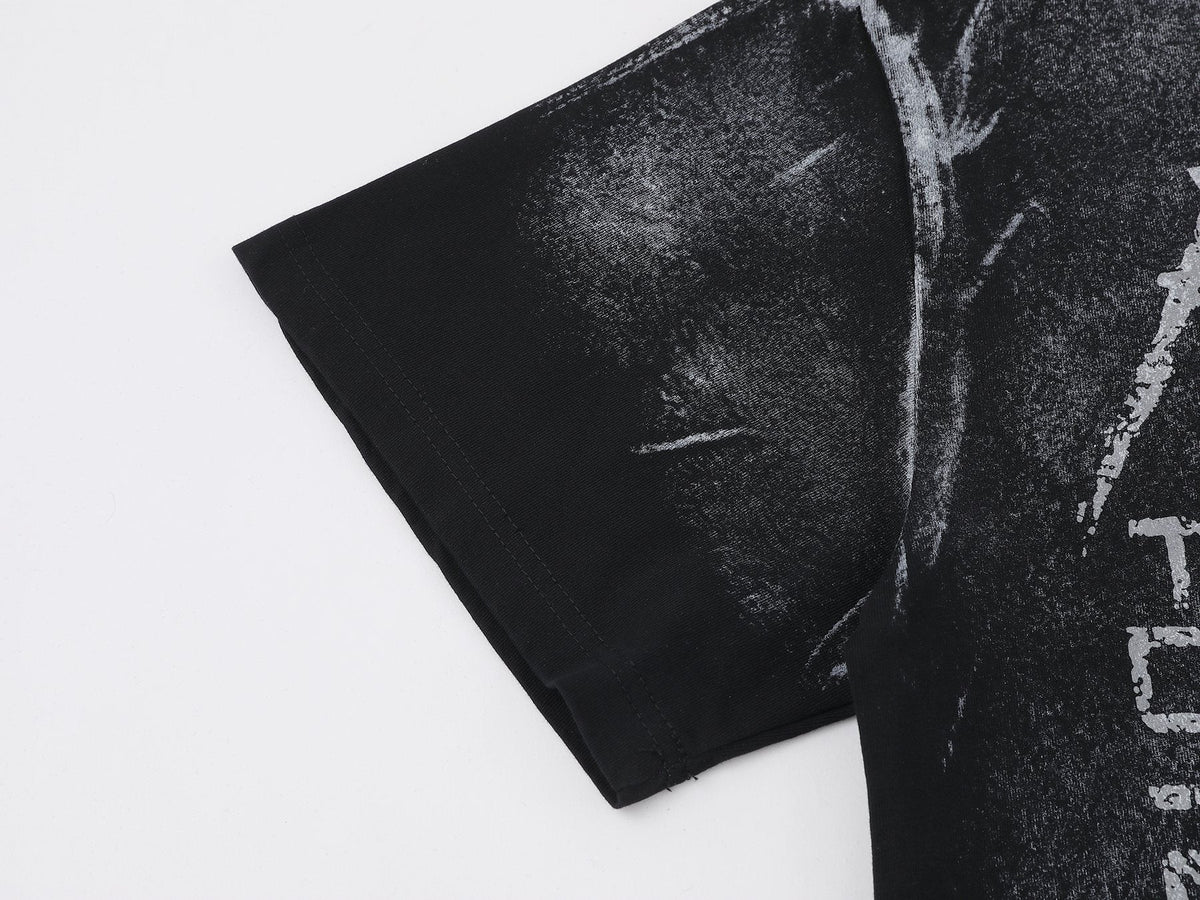 FIRST ROW Stay Curious Eyeball Graphic T-Shirt