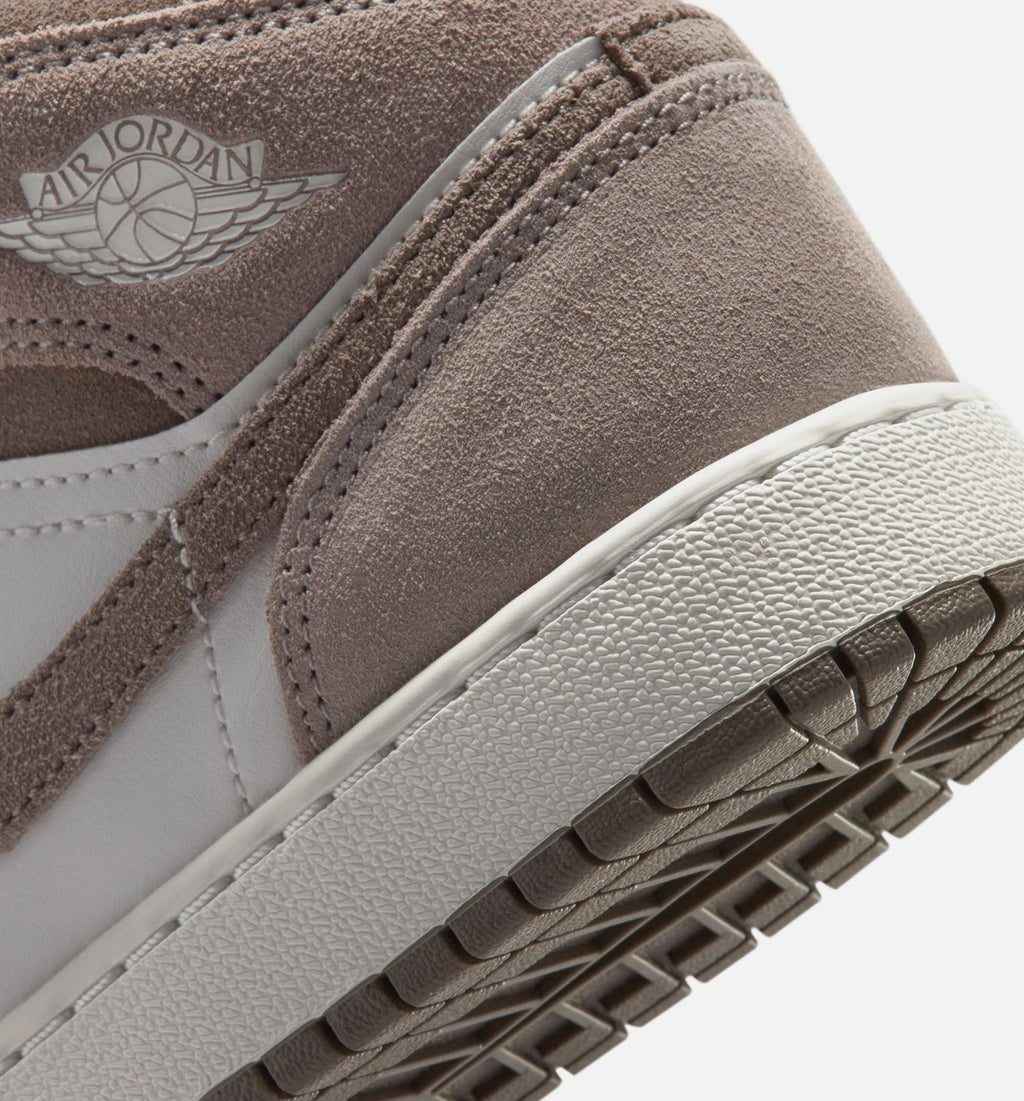 Air Jordan 1 Mid “Enigma Stone” Grade School Lifestyle Shoes