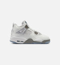 Air Jordan 4 Retro "Blue Chill" Big Kids' Shoe – Photon Dust/Blue Chill/Flat Pewter/White/Blue Tint