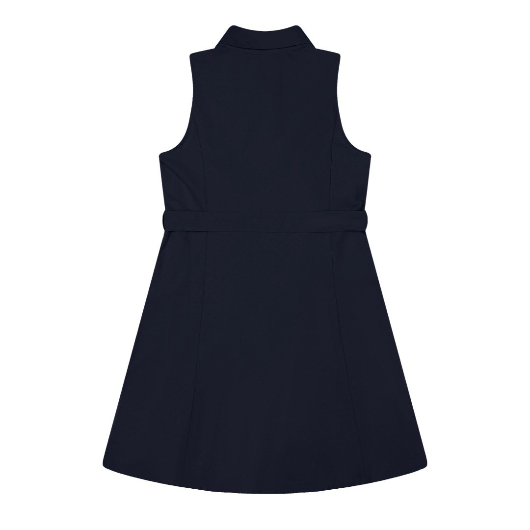 Ralph Lauren Belted Sleeveless Shirt Dress